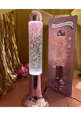 Lampe Lava cosmo paillettes