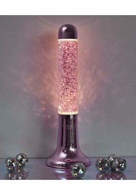 Lampe Lava cosmo paillettes