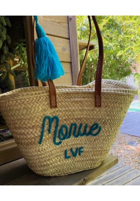 Panier Morue coloris Bleu turquoise