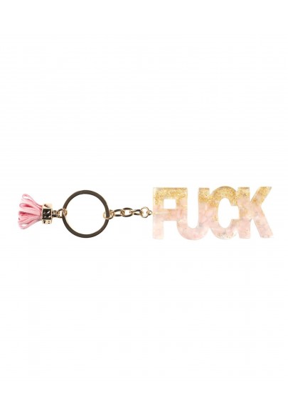 Porte-clés F*** en résine marque les vilaines filles