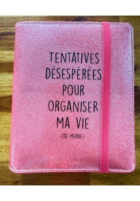 Agenda perpetuel paillettes marque les vilaines filles