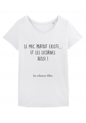 Tee-shirt col rond Le mec parfait existe