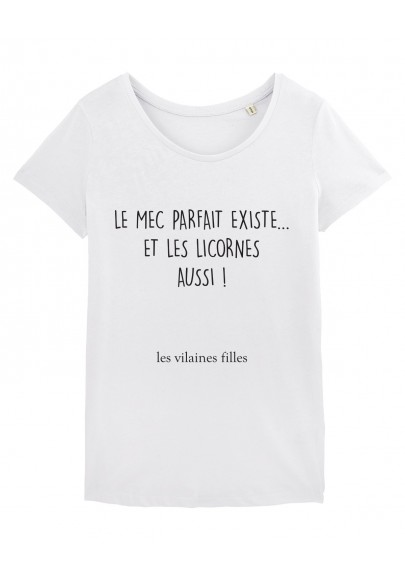 Tee-shirt col rond Le mec parfait existe
