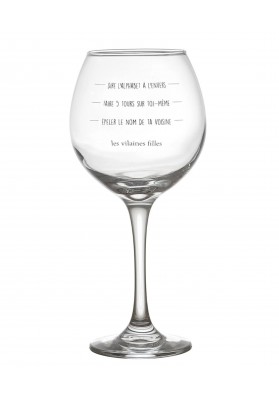 Verre à vin gradué challenge