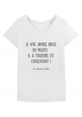Tee-shirt col rond Abus de Mojito bio
