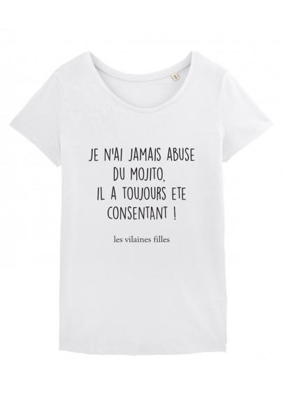 Tee-shirt col rond Abus de Mojito bio