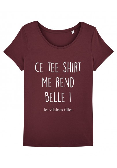 Tee-shirt col rond Teeshirt qui rend belle