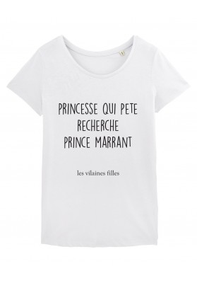 Tee-shirt col rond Prince marrant