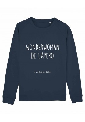 Sweat col rond wonderwoman bio