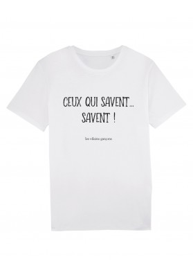 Tee-shirt homme Ceux qui savent bio