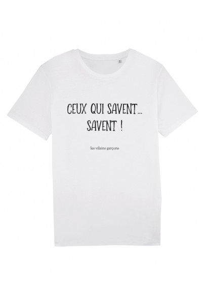 Tee-shirt homme Ceux qui savent bio
