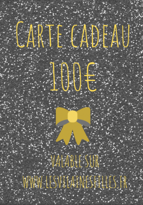 E-carte cadeau 100€ marque les vilaines filles