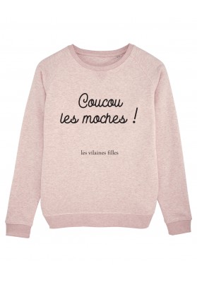 Sweat  Coucou les moches bio marque les vilaines filles