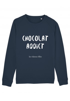 Sweat Chocolat addict bio marque les vilaines filles