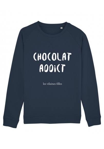 Sweat Chocolat addict bio marque les vilaines filles