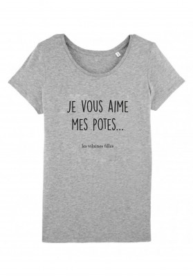 Tee-shirt Je vous aime marque les vilaines filles