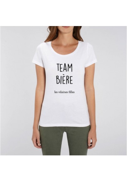 Tee-shirt  Team bière bio marque les vilaines filles