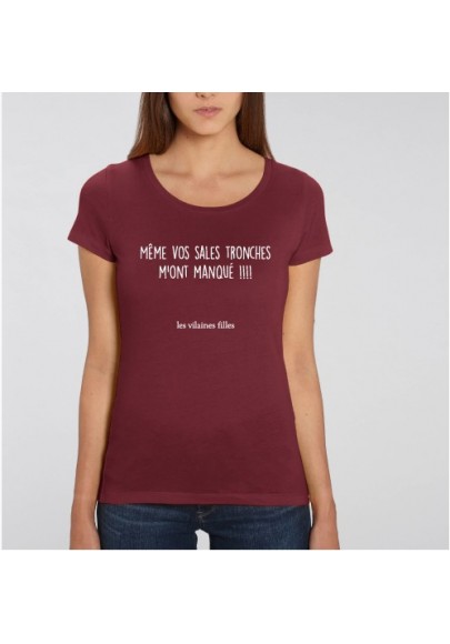 Tee-shirt Sales tronches marque les vilaines filles