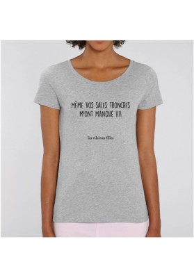 Tee-shirt Sales tronches marque les vilaines filles