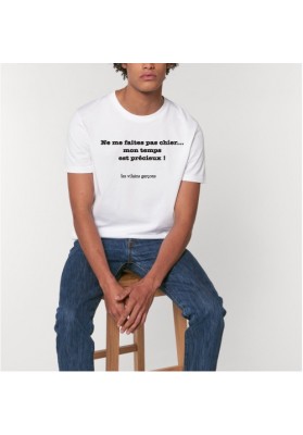 Tee-shirt homme Ne me faites pas chier marque les vilaines filles humour