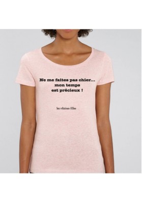 Tee-shirt Ne me faites pas chier  marque les vilaines filles