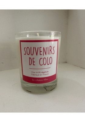 Bougie Souvenirs de colo marque les vilaines filles