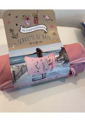 Serviette de plage Ma place de bombasse